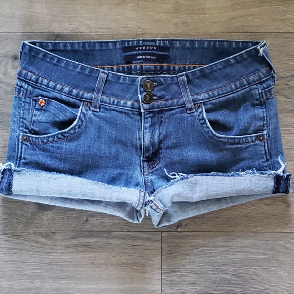 Vintage Hudson Jeans Cut off Shorts - Picture 10 of 12